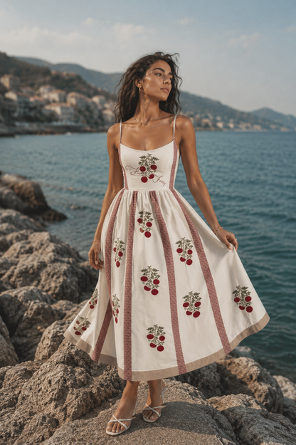 Printed Maxi Dress